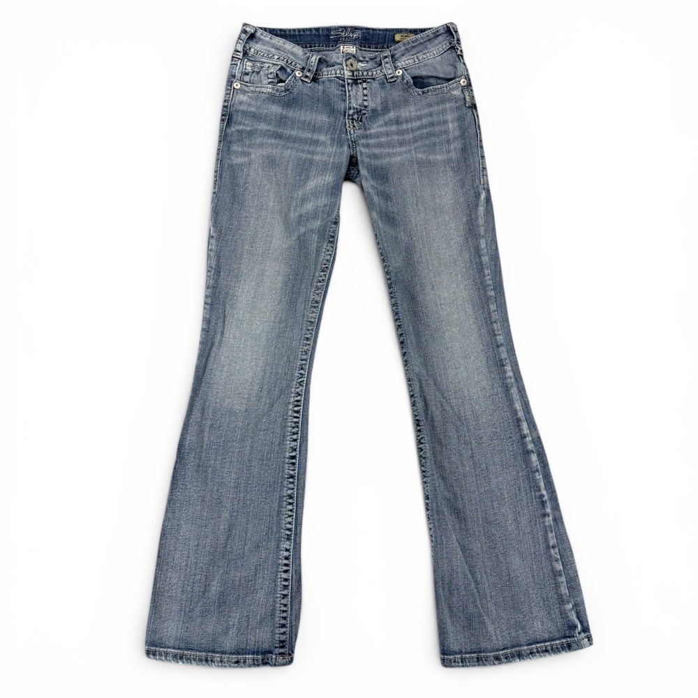 Silver Jeans Co Suki Bootcut Jeans Womens 29x32  Western Casual Y2K Stretch